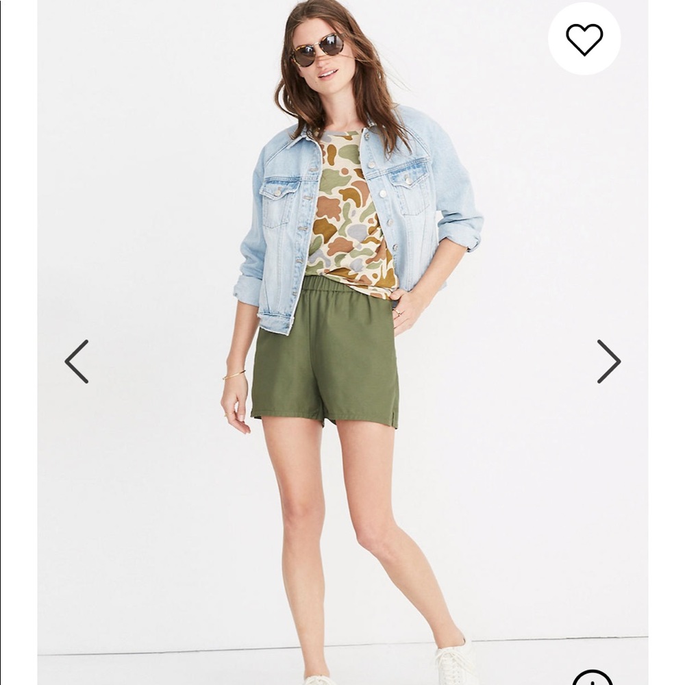 Madewell Pull-on Shorts - NWT - M